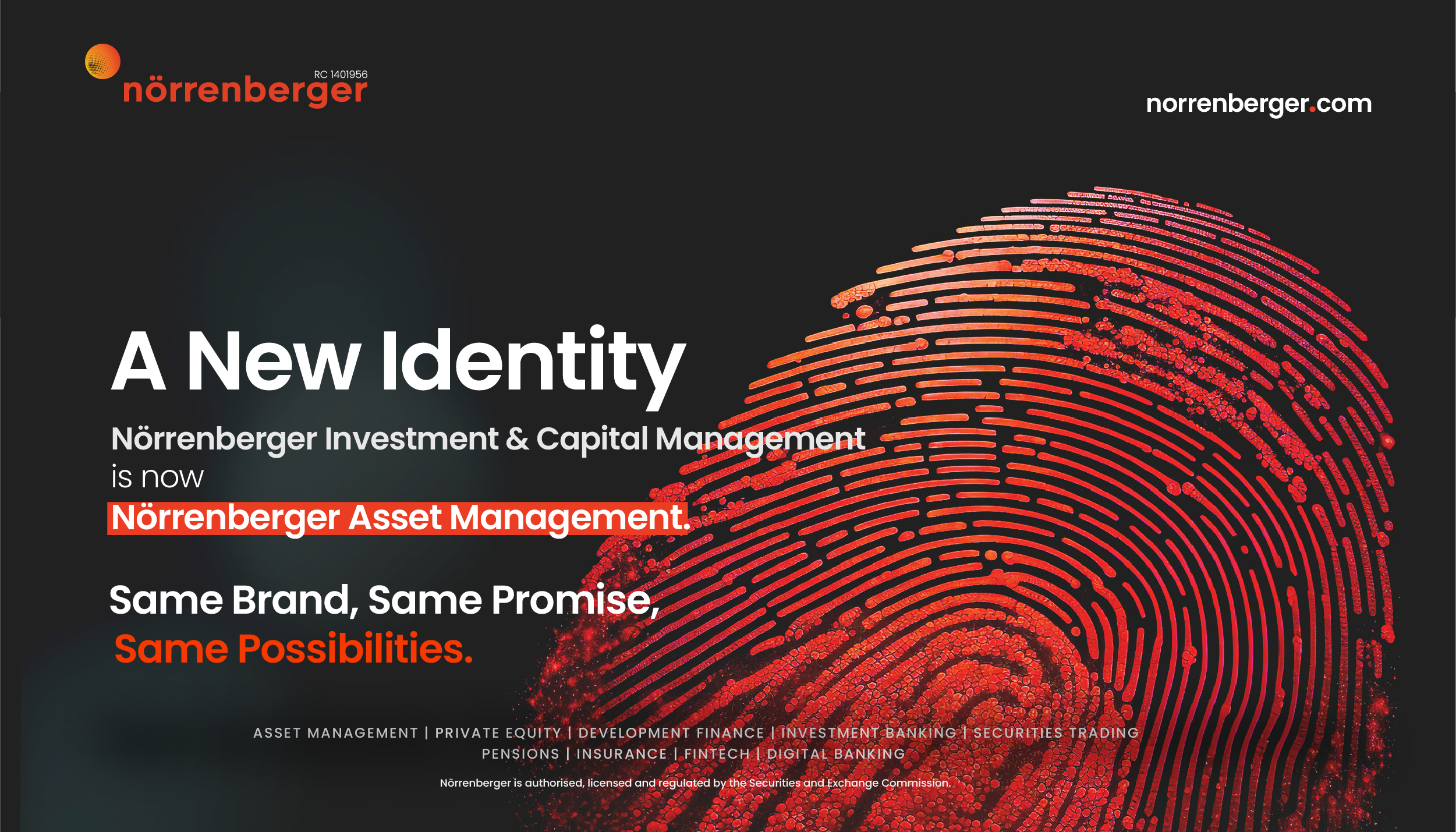 Change of Name: Norrenberger Investment & Capital Management is now Norrenberger Asset Management