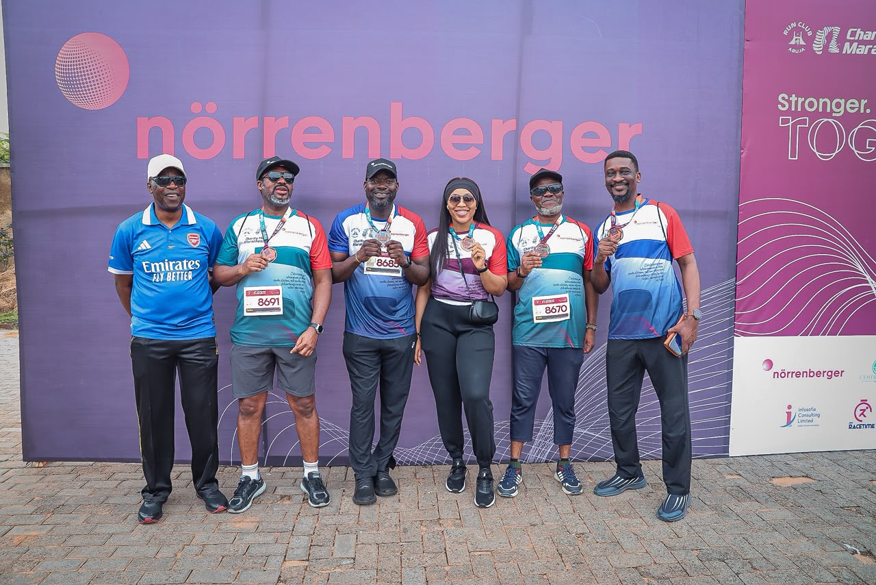 Norrenberger Partners Run Club Abuja on Charity Half-Marathon for the Third Consecutive Year – Advancing Community Health Through Sport